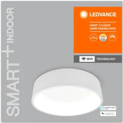 LEDVANCE SMART+ WiFi Orbis Cylinder CCT 45 cm hvid
