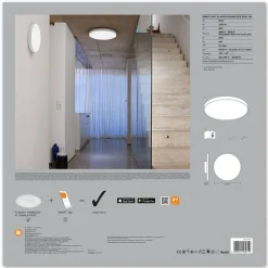 LEDVANCE SMART+ WiFi Planon LED-panel CCT Ø45cm