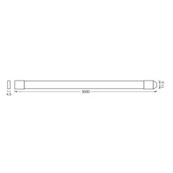 LEDVANCE SMART+ WiFi udendørs Flex Strip RGBW, 3 m