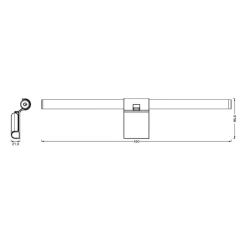 LEDVANCE SUN@Home Monitor clip-lampe, sort