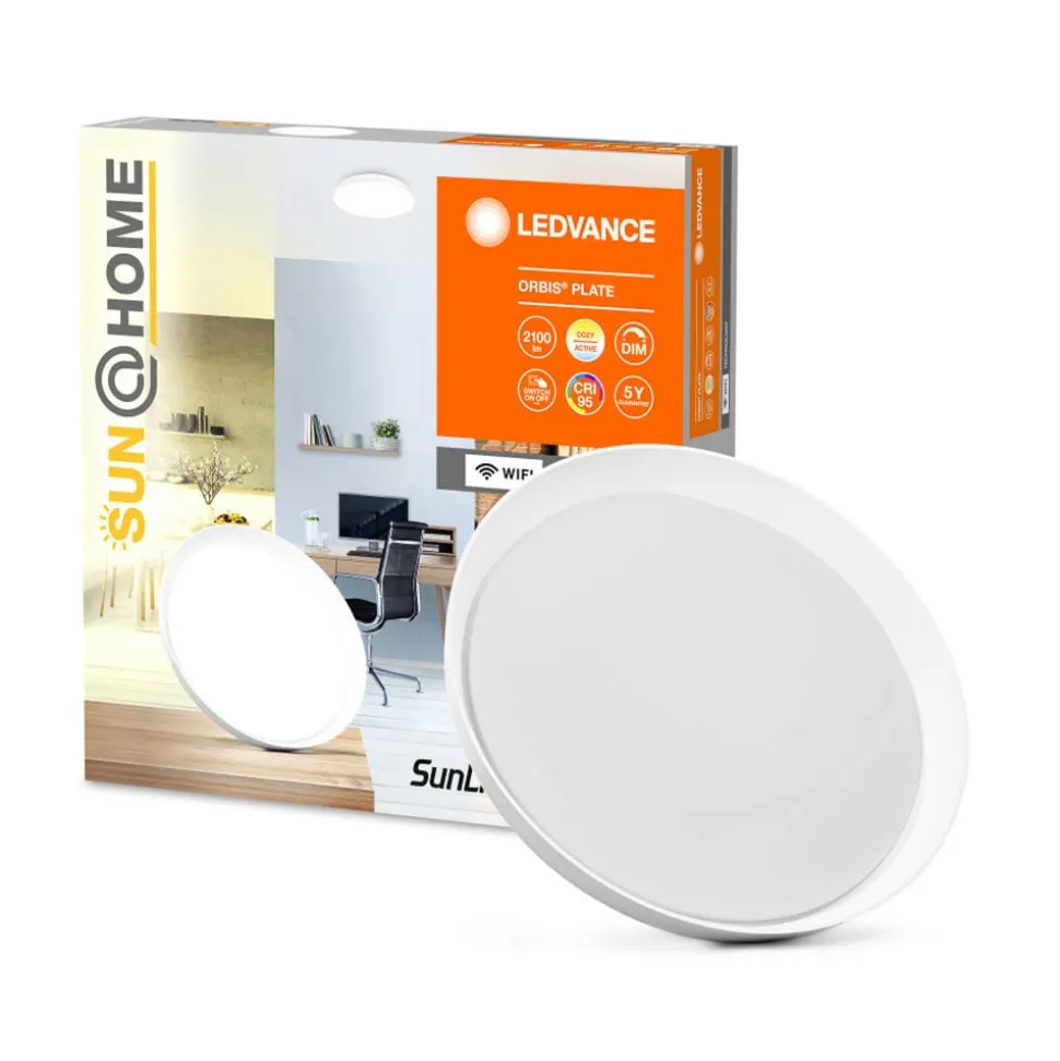 LEDVANCE SUN@Home Orbis Plate LED-loftlampe