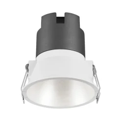 LEDVANCE Twist spot Ø9,3cm 830 hvid/sølv