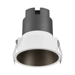 LEDVANCE Twist spot Ø9,3cm 840 hvid/sort