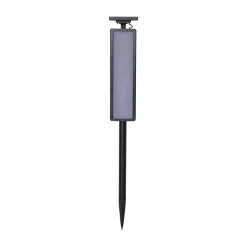 LED-vejlampe solcelle Pathy med husnummer