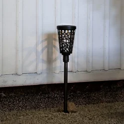 LED-vejlampe solcelle Sinnia med jordspyd