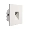 LED-vægindbygningslampe SET Alwaid, hvid 8 x 8 cm, niveau 2.700 K