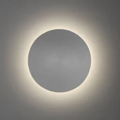 LED-væglampe batteri Puntua Ø 25 cm grå