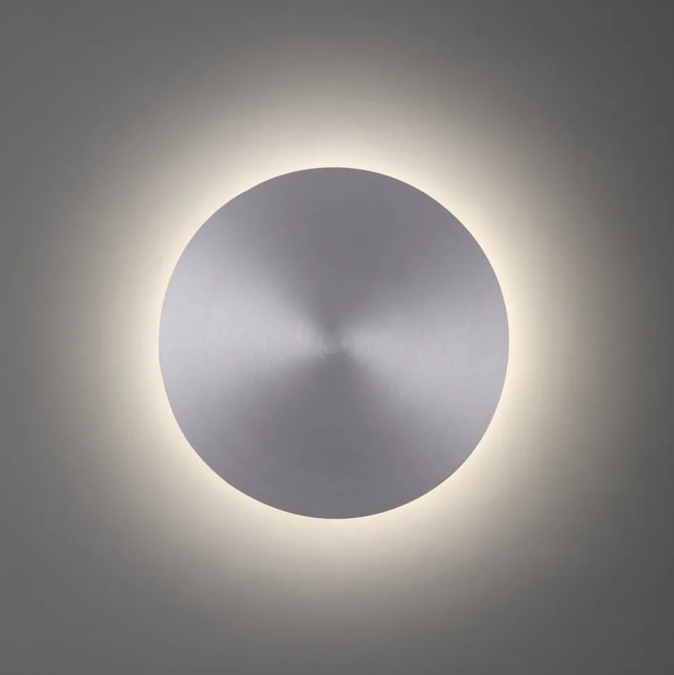 LED-væglampe batteri Puntua Ø 25 cm aluminium