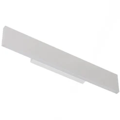 LED-væglampe Concha 47 cm, hvid
