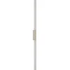 LED-væglampe Demi L, sand, aluminium, højde 144 cm, IP54