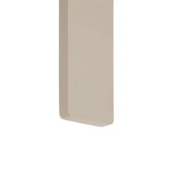 LED-væglampe Demi L, sand, aluminium, højde 144 cm, IP54