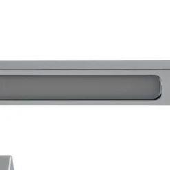 LED-væglampe Gallery kromfarvet metal bredde 41,5 cm IP44