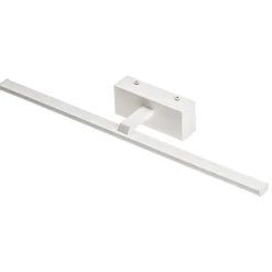 LED-væglampe, hvid, bredde 50 cm