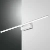 LED-væglampe, hvid, bredde 75 cm