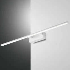 LED-væglampe, hvid, bredde 75 cm
