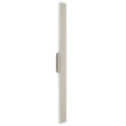 LED-væglampe Isla, sand, aluminium, højde 100 cm, IP54