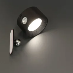 LED-væglampe Magnetics, sort, CCT, med magnet