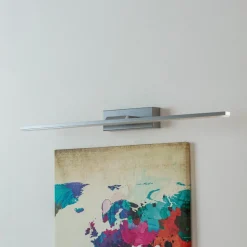 LED-væglampe Miroir 60 cm aluminium 4000K