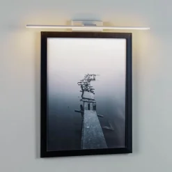 LED-væglampe Miroir 60 cm aluminium 3000K