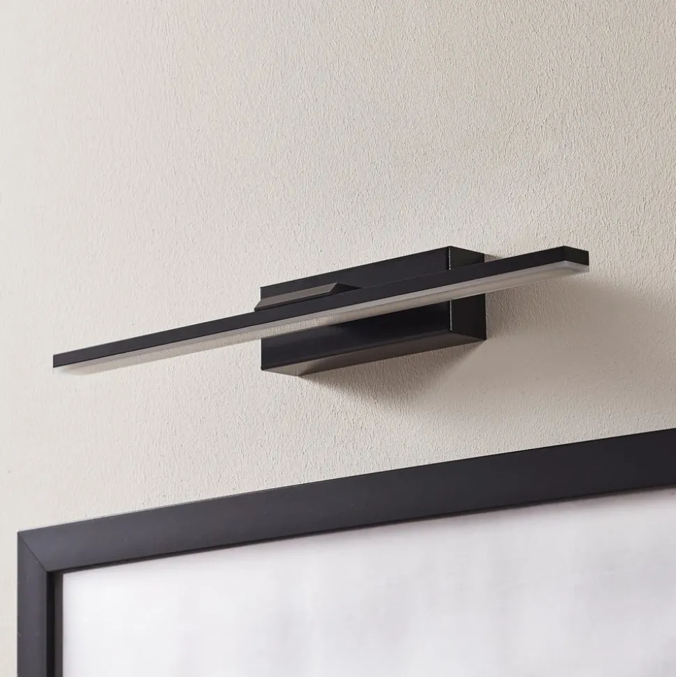 LED-væglampe Miroir 40 cm sort 3000K