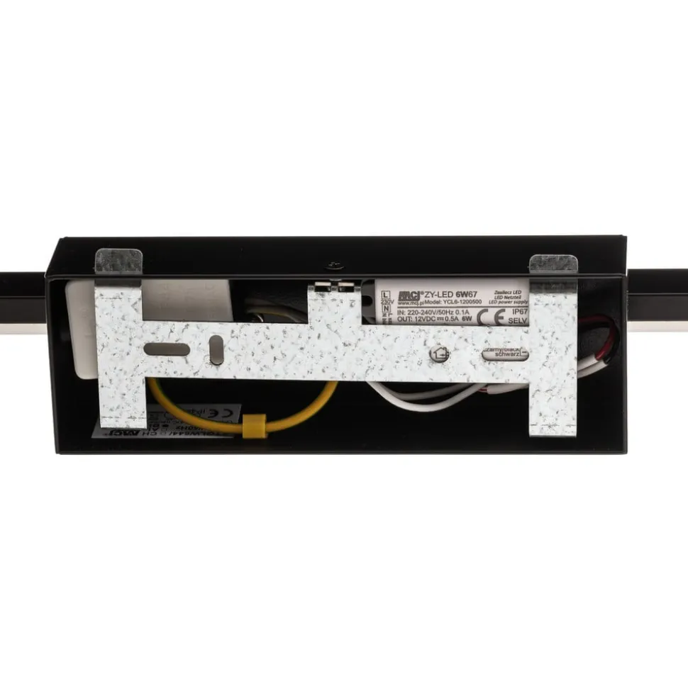 LED-væglampe Miroir 40 cm sort 3000K