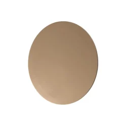 LED-væglampe Orios Plus, guld, Ø 30 cm, stål