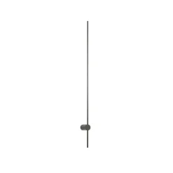 LED-væglampe SABER, olivengrøn, højde 120 cm, metal 4.000 K