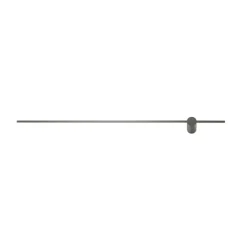 LED-væglampe SABER, olivengrøn, højde 120 cm, metal 4.000 K