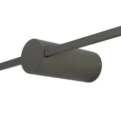 LED-væglampe SABER, olivengrøn, højde 120 cm, metal 4.000 K