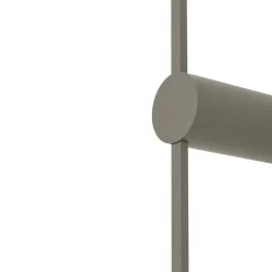 LED-væglampe SABER, olivengrøn, højde 120 cm, metal 4.000 K