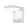 LED-væglampe 9113, sensor, hvid, bredde 16 cm, CCT, IP54