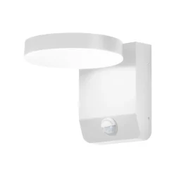 LED-væglampe 9113, sensor, hvid, bredde 16 cm, CCT, IP54