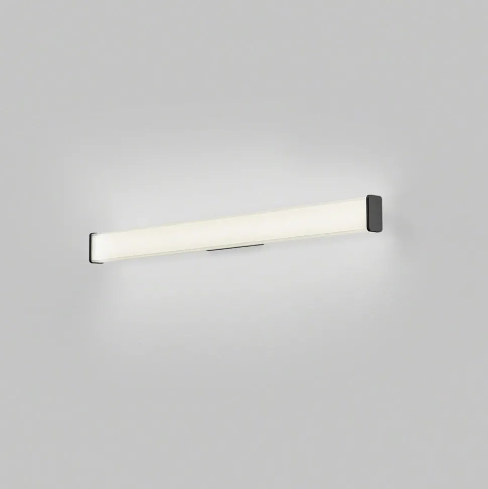 LED-væglampe til badeværelset Alla IP44 90 cm sort