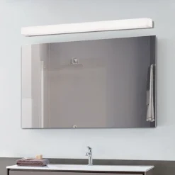 LED-væglampe til badeværelset Box, 3.000 K, bredde 89 cm