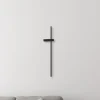 LED-væglampe Vision, højde 90 cm, metal, sort, 3.000 K