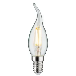 LED-vindstødpære E14 4,8W glødetråd 2.700K klar