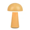 Lennon LED-bordlampe, IP44, batteri, Touchdim gul