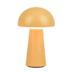 Lennon LED-bordlampe, IP44, batteri, Touchdim gul