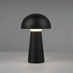 Lennon LED-bordlampe, IP44, batteri, Touchdim sort