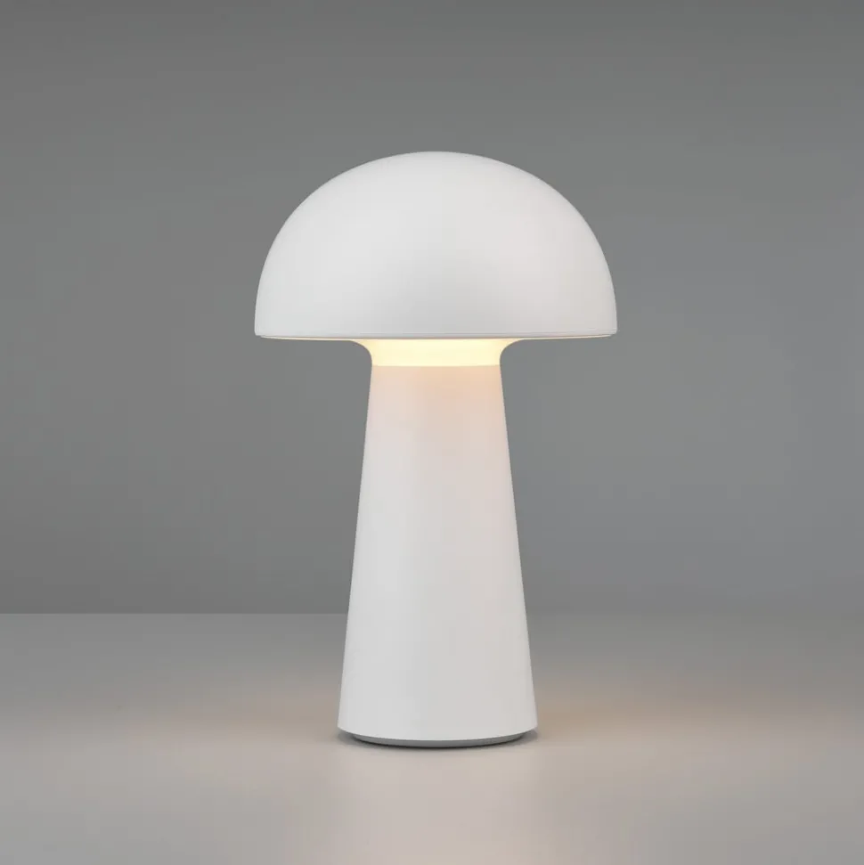 Lennon LED-bordlampe, IP44, batteri, Touchdim hvid