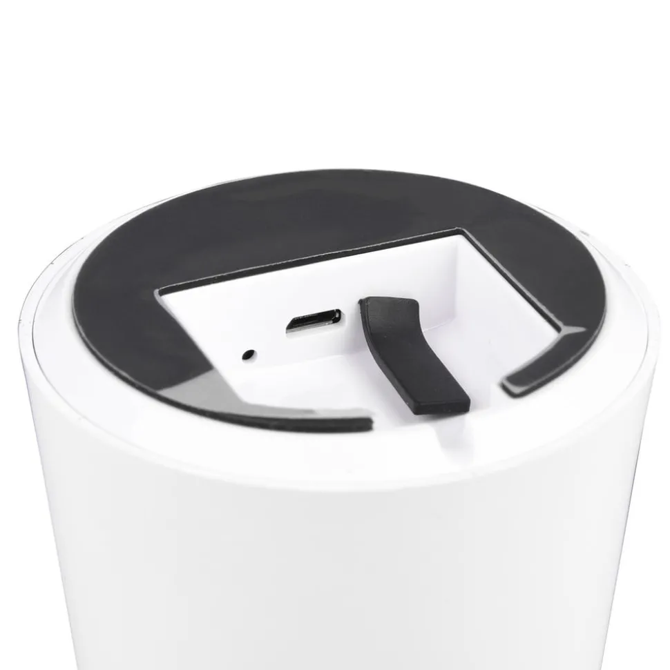 Lennon LED-bordlampe, IP44, batteri, Touchdim hvid