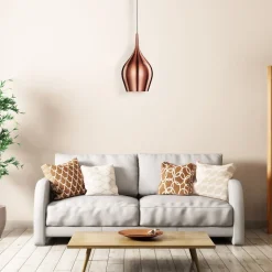 Levende pendel Ø 12 cm, metallic pink