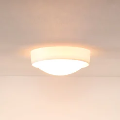 Lex loftlampe, rund, Ø 25 cm, hvid