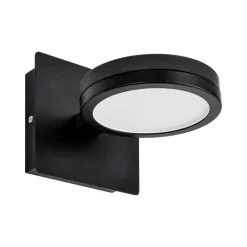 LIGHTME Aqua down LED-væglampe 1 lyskilde sort
