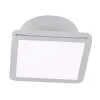 LightMe Loftlampe Aqua Uno, 11 x 11 cm, krom, IP44