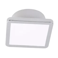LightMe Loftlampe Aqua Uno, 11 x 11 cm, krom, IP44