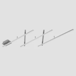 Lindby Acia LED-loftlampe, nikkel