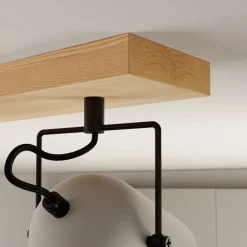 Lindby Adalin loftlampe, 3 lyskilder, grå