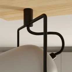 Lindby Adalin loftlampe, 3 lyskilder, grå