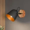 Lindby Adalin væglampe, sort